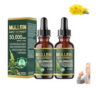 Piguiay Organic Lung Cleansing Mullein Leaf Extract Drops, Mullein Extract for Lungs, Mullein Drops for Lungs, Natural for Men & Women (2)