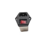 PIHWGUVD Double Insurance Switch Power Filter CW2C-10A-T 10A 6A 1B 2B 2A(CW2B-10A-T 10A with lamp)