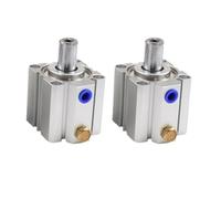 PIHWGUVD STA Type Pneumatic Cylinder Single Acting Spring Press Out | 1pcs STA40/50/63X5/10/15/20/25/30/35 Single Acting Pneumatic Cylinder Spring Press Out(Stroke 25mm-S,STA40(Bore 40mm))