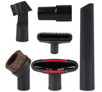 Piiannm 6Pcs Vacuum Cleaner Accessories for Henry Hoover Attachments | Crevice, Upholstery, 2-in-1 Tool, Mini Brush, Round Brush, Adapter