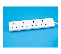Pik-a-Pak, 4 Gang 5m 13amp Extension Lead In Polybag