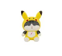 (Pikachu, 35cm/13.8in) Cat Plush Supremo Toy Kuromi Stuffed Doll Pikachu Throw Cushion Pillow Ornament