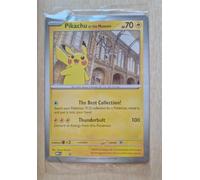 Pikachu At The Museum Jumbo Pokemon Card
