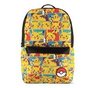 Pikachu Comic Book Strip All-Over Print Backpack, Multi-colour (BP618761POK) Pokemon Yellow One Size