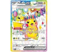 Pikachu ex 219/191 Ultra Rare Pokemon Card | Surging Sparks Set | Scarlet & Violet Series | Titan Authenticated