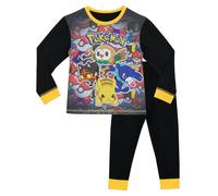 Pikachu Litten Rowlet and Popplio Pyjamas Pokemon Black 11-12 Years