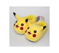 (Pikachu) Pikachu Super Mario Sylveon Plush Slippers Home Winter Plush Shoes