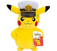 Pikachu Pokemon Plush Official Original 20Cm Captain Pikachu Version