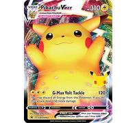 Pikachu VMAX SWSH062 (Celebrations Promo Series) + 1x TitanCards® Toploader