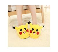 (Pikachu, Womens (EU35-40)) Women Pikachu Pokemon Go Soft Plush Indoor Slippers