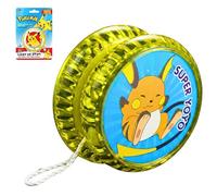 Pikachu Yellow LED Yo-Yo for Kids - Light Up Pokémon Yo Yo Toy, Flicker Flashing Glow Toy, Christmas & Birthday Gift