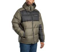 Columbia Pike Lake II Hooded Puffer Jacket - Stone Green/Shark