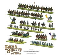 Warlord Games English Civil Wars Cavalry - Plastic Miniatures for Pike & Shotte Epic Battles Highly Detailed Miniatures for Table-top Wargaming