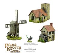Warlord Games Pike & Shotte Epic Battles - Village Scenery Pack