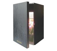 Pikendi Premium Black Mini Grow Box by Bonsanto, Full Equipment, Silent Carbon Filter & 35W LED, Handmade Wooden Grow Cabinet, Odor-Free, Compact & Discreet Indoor Growing Solution