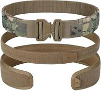 PIKEON Nylon Quick Release Tactical Duty Belt with Inner & Anti-slip, Cp, S