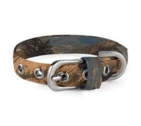 Pikes Peak Colorado Dog Collar Adjustable Soft and Comfortable Puppy Collars with Metal Buckle Pet Collar for Small Medium Pet
