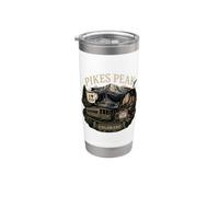 Pikes Peak Colorado Mountain Scenic View Stainless Steel Insulated Tumbler