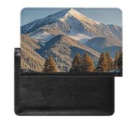 Pikes Peak Colorado Passport Holder ID Card Protector Case Holder Travel Pack Unisex-adult Waterproof Passport
