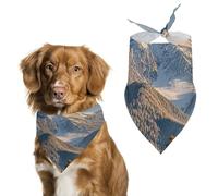 Pikes Peak ColoradoPet Scarf Dog Bandana for Small Medium Large Exquisite Unique Cat Dogs Kerchief Premium Fabric Cute Triangle Cat Dogs Bibs Scarf