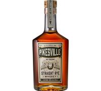 Pikesville Straight Rye Whiskey | 70 cl | 110 Proof | 55% ABV | 6 Year Aged | Award Winning | The last standing Maryland Rye | Dry and spicy with honeyed rye and cloves |