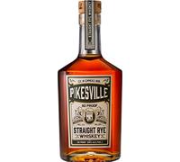 Pikesville Straight Rye Whiskey | 70 cl | 110 Proof | 55% ABV | 6 Year Aged | Award Winning | The last standing Maryland Rye | Dry and spicy with honeyed rye and cloves |