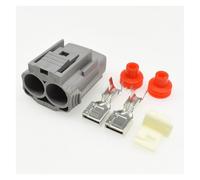 PIKETU Hengliang Store 1-20kits 2Pin 8mm Series Car Connector Heavy-duty Automobile Connector High Current p/lug Connector DJ7025B-7.8-11/21(Female set,20Sets)