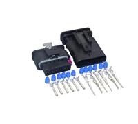 Hengliang Store 6 Pin Accelerator Throttle Pedal Position Auto Connector 4F0973706 compatible with the 4F0 973 706(1set male female)