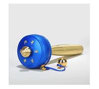 PIKITER Tibetan Prayer Wheel, Hand Held Buddhist for, Blessing, Meditation, Relaxation, Yoga, 1 Piece(Blue)