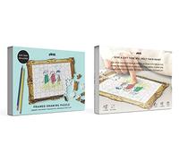 Pikkii Framed Drawing Jigsaw Puzzle | Custom Puzzle Personalised Gift Idea | Make Your Own Drawing Gift for Her, Gift for Him