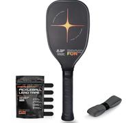PIKKOFUN Pickleball Training Paddle - Pickleball Sweet Spot Trainer Paddle - T700 Raw Carbon Fiber Surface - 16mm Training Paddle with Elongated Handle - Pickleball Practice Paddle Enhance Precision