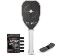 PIKKOFUN Pickleball Training Paddle - T700 Raw Carbon Fiber Sweet Spot Trainer Paddle - 16mm Elongated Pickleball Training Paddle - Pickleball Practice Paddle Enhance Precision