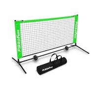 PIKKOFUN Small Mini Pickleball Net 5 ft - Portable Pickleball Dink Practice Net for Indoor and Outdoor, USAPA Regulation Height 3 ft., Quick Set Up Lightweight and Durable Design, Green Pickleball Net