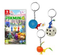 Pikmin 4 + Pikmin Keyring Bundle