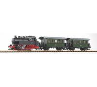 PIKO DR BR80 Passenger Starter Set III (Analogue-Sound/Smoke) G Gauge 37125