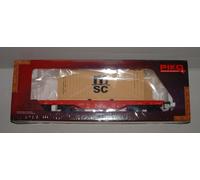 PIKO 37719 Flat Car Rgs With Load "MSC Container" DB 3911 391-2 G #V-844