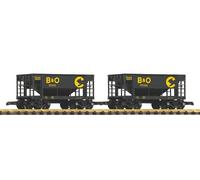 Piko 38933 Chessie System/B&O Ore Wagon w/Load Set (2) G Gauge