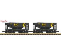 Piko 38933 Chessie System/B&O Ore Wagon w/Load Set (2)