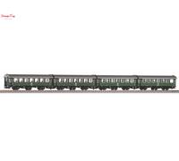 Piko Expert DB Modified Coach Set (4) IV 1:87 Scale, HO Scale