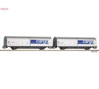 Piko 28309 Expert SBB Hbbillnss Sliding Wall Wagon Set (2) VI
