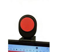 Piko Magnetic Metal Privacy Shutter Cover Lid Case for EMEET Piko 4K Webcam (Red)