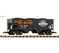Piko Piko D&RGW Rib Sided Bogie Hopper w/Coal Load1:22.5 Scale, G Scale