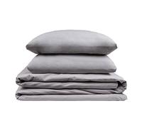 PIKOLIN Home Duvet Cover Set 100% Cotton 200 Thread Count Percale, 2 or 3 Pieces According to Size, Duvet Cover, Pillow Case, Breathable, Very Soft, Durable, Various Sizes