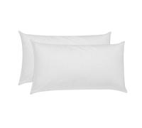 Pikolin Home - Pack Of 2 Fibre Pillows, Dust Mite Protection, Cover 100% Cotton, Medium Firmness, 40 X 75 cm, Height 16 cm