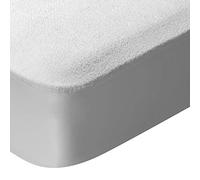 Pikolin Home - Waterproof Terry Mattress Protector and Breathable Absorbent, Hypoallergenic, Oeko-Tex Certified, for 135 cm Beds, up to 32 cm Height - Mattress Topper 135 x 190/200 cm