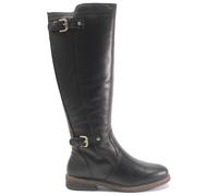 Pikolinos Aldaya W8J-N9621 Leather Women's Zip Up Boots - Black - Size:UK 9
