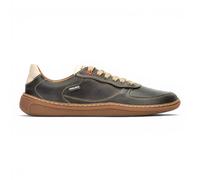 Pikolinos Aranjuez Unisex Barefoot Green Leather Lace-Up Comfort Trainer Shoes
