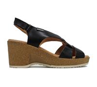 Pikolinos Arenales W3B-1518 Leather Women's Heels Sandals - Black - Size:UK 6-6.5