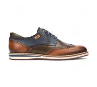 Pikolinos Avila - Men’s Brandy Brown Lace Up Leather Brogue - EU 46