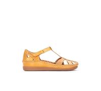 Pikolinos CADAQUES Semi-Open Leather Shoes for Lady, vanilla, 5 UK